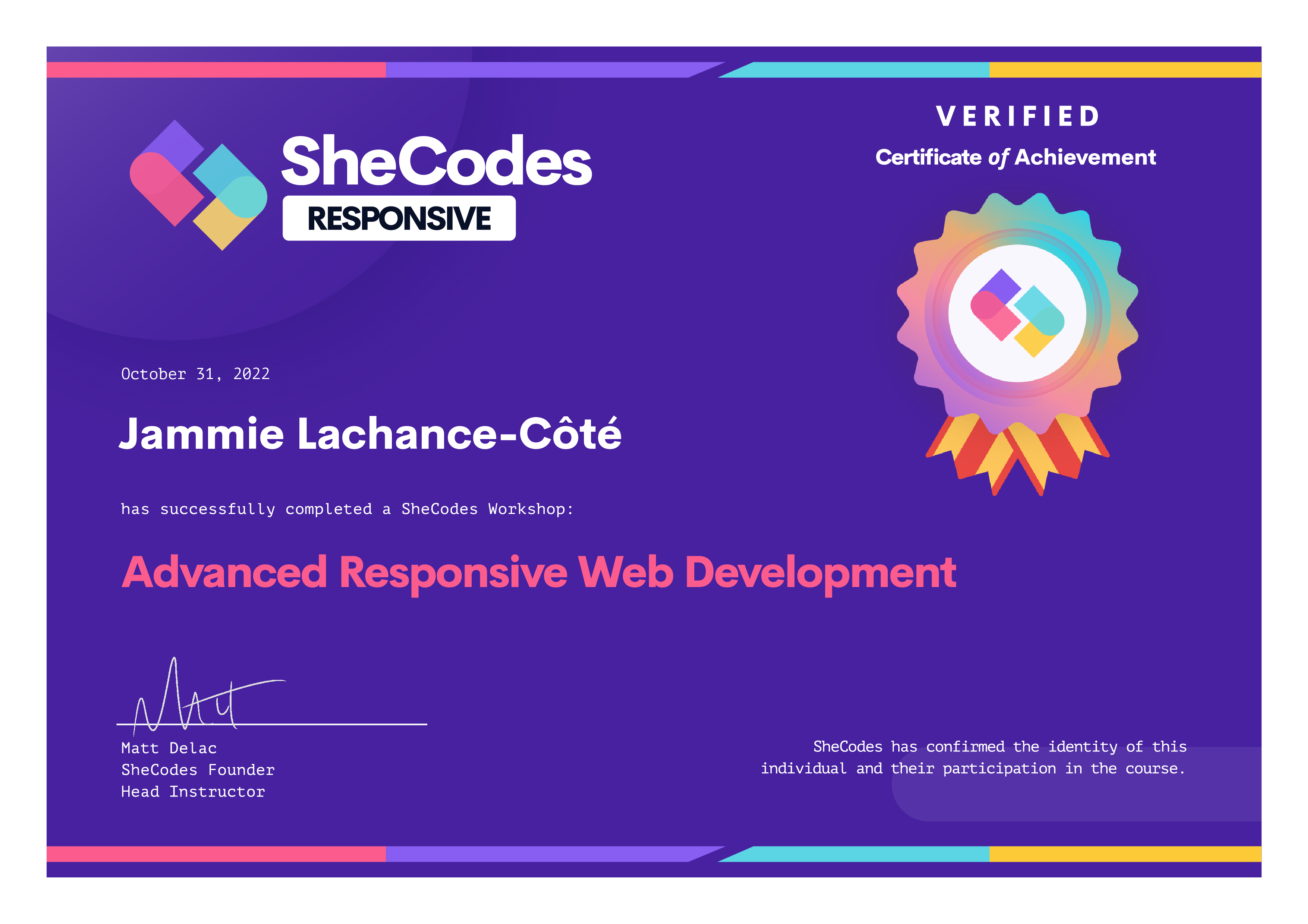 SheCodes Responsive Add-on