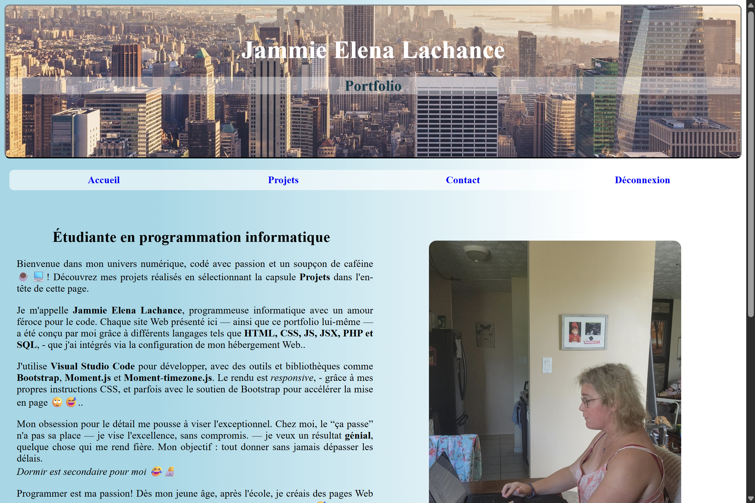 Portfolio | Jammie Elena Lachance